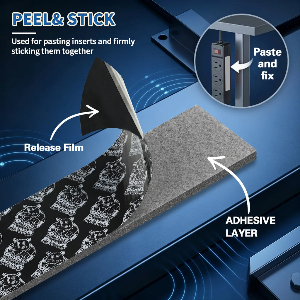 Strong Double Sided Adhesive Tape High Viscosity Thicken Fixed Vehicle-mounted Driving Recorder Black Tape No Trace Qme