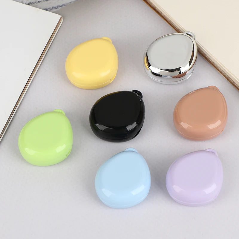 Colorful Portable Makeup Compact Empty Refillable Case Aluminum Tray Qme