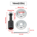 1 Pc Spindle Adapter Motor Shaft Coupler Extender Sleeve Spindle Couple Chuck Adapter Converter Bench Grinder Extension Rod Qme 14MM