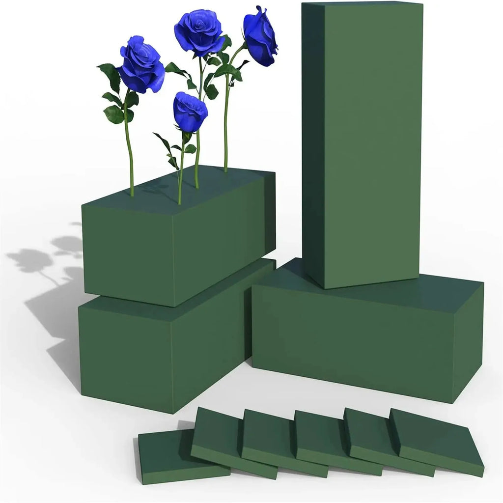DIY Flower Water-absorbing Foam Bricks Flower Packing Arranging Props for Bouquets Arrangement Wedding Packaging Materials Qme