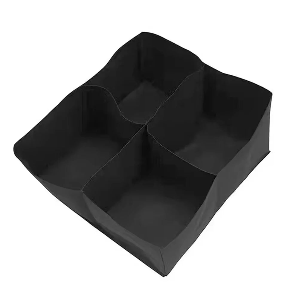 Garden Planting Bag Multi-gird Felt Growing Bag Rectangle Planting Nursery Pot Vegetable Tomato Potato Planting Container Plant Qme 60x60x30cm 1 Pocket