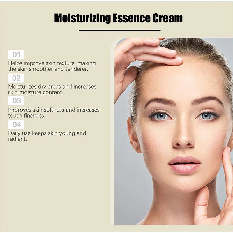 Bee Venom Facial and Neck Cream, Revitalizes the Skin, Hydrates and Moisturizes, Easily Absorbed, Effectively Cares for and Nourishes the Skin, Provides Long-Lasting Hydration, and Effectively Relieves Dry Skin Qme