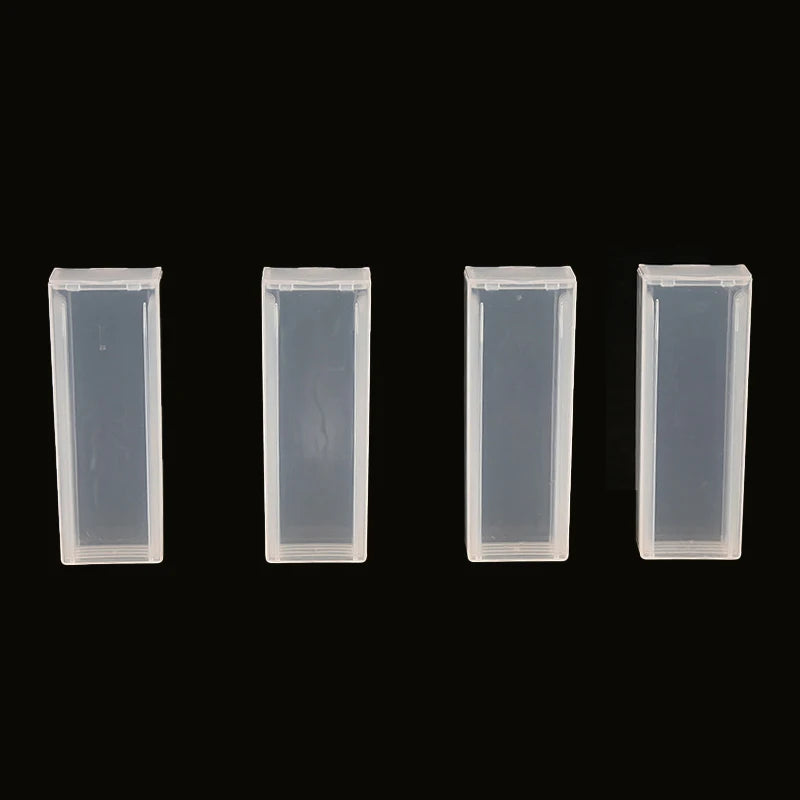 Plastic Microscope Slide Packing Box Portable Laboratory ABS Slides Qme