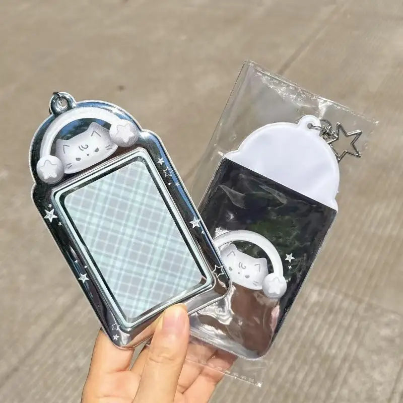 Kawaii Photocard Holder Bag Pendant Photo Frame Picture Display Stand Qme A1