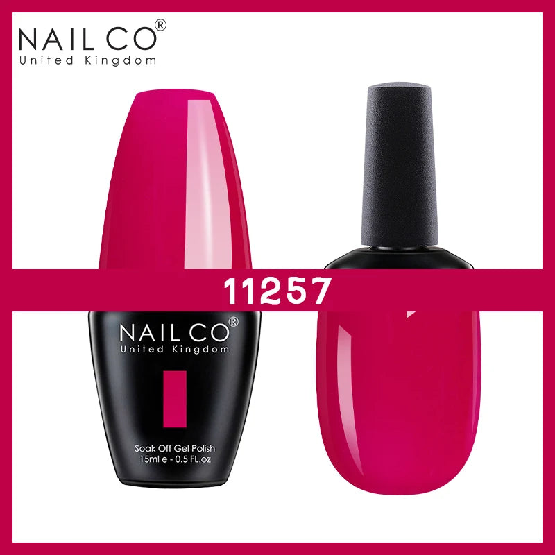 NAILCO Nude Nails Gel Nail Polish UV LED Semi-permant Varnish Hybrid