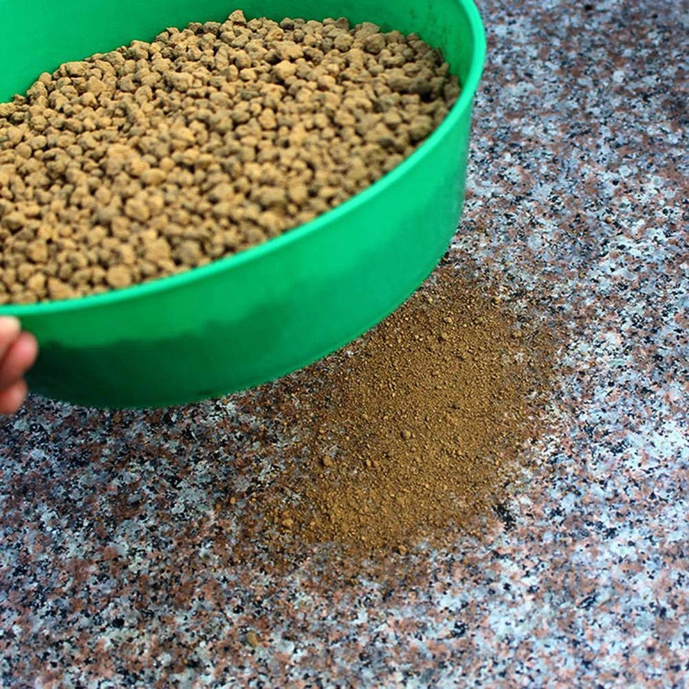 Soil Sieve Fine Mesh Design Round Easy To Use Premium PP Soil Filter Wide Applicability for Garden Sieve Gardening Tool Qme