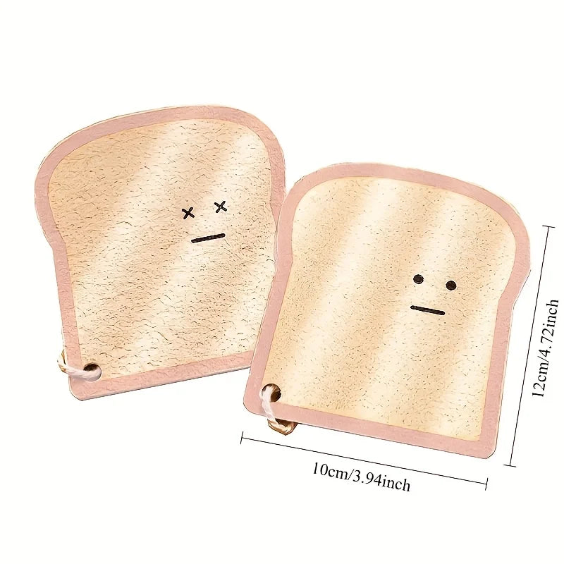 1pc Toast Wood Pulp Cotton, Toast Rag, Absorbent Rag, Kitchen Dish Rag, Dish Towel, Sponge Wipe, Scouring Pad, Magic Wipe Qme