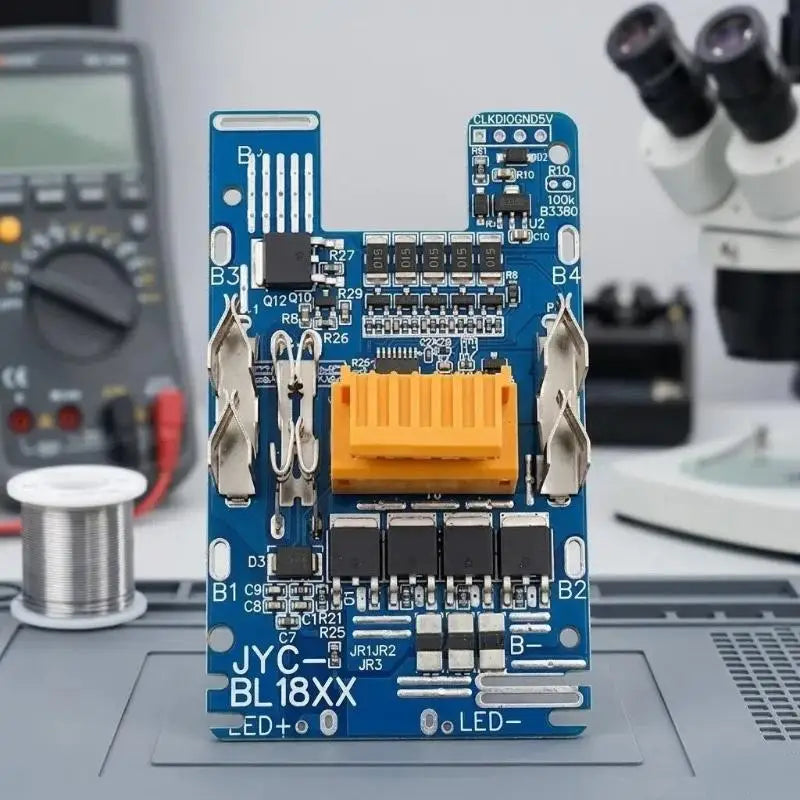 Smart BMS Li-ion 18V Battery Case Integrated Balance Charging Qme
