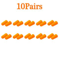 50/20/10 Pairs Anti Noise Earplugs Work Study Sleep Travel Aircraft Noise Reduction Soft Foam Earplugs Separately Packaged Qme 10Pairs