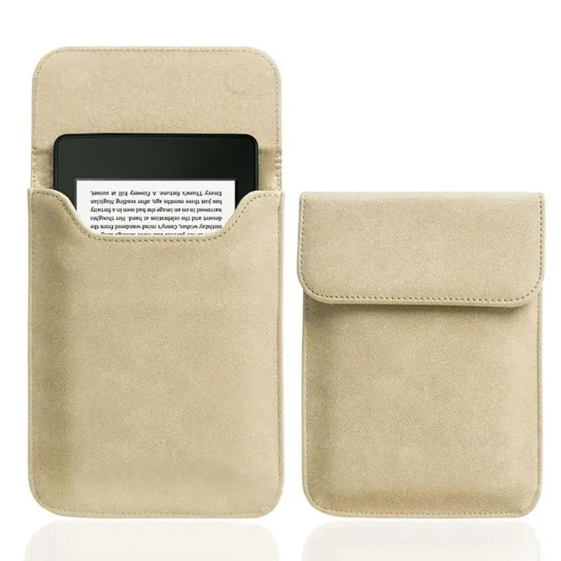 Matte Frosted Carrying Sleeve Magnetic Closure Soft Lining Dustproof Qme A 14x19cm