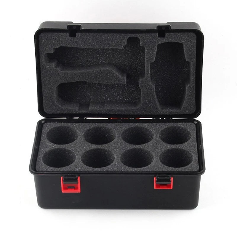 Portable Storage Box Burst Gyro Launcher Receiving Foam Toys Case Kids Qme
