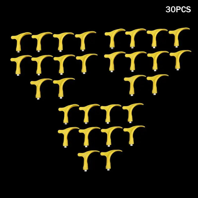 Track Wrench Track Field Shoe Spike Wrench Running Shoes Studs Removing Gear Staple Remover Practical Accessories Qme 30PCS
