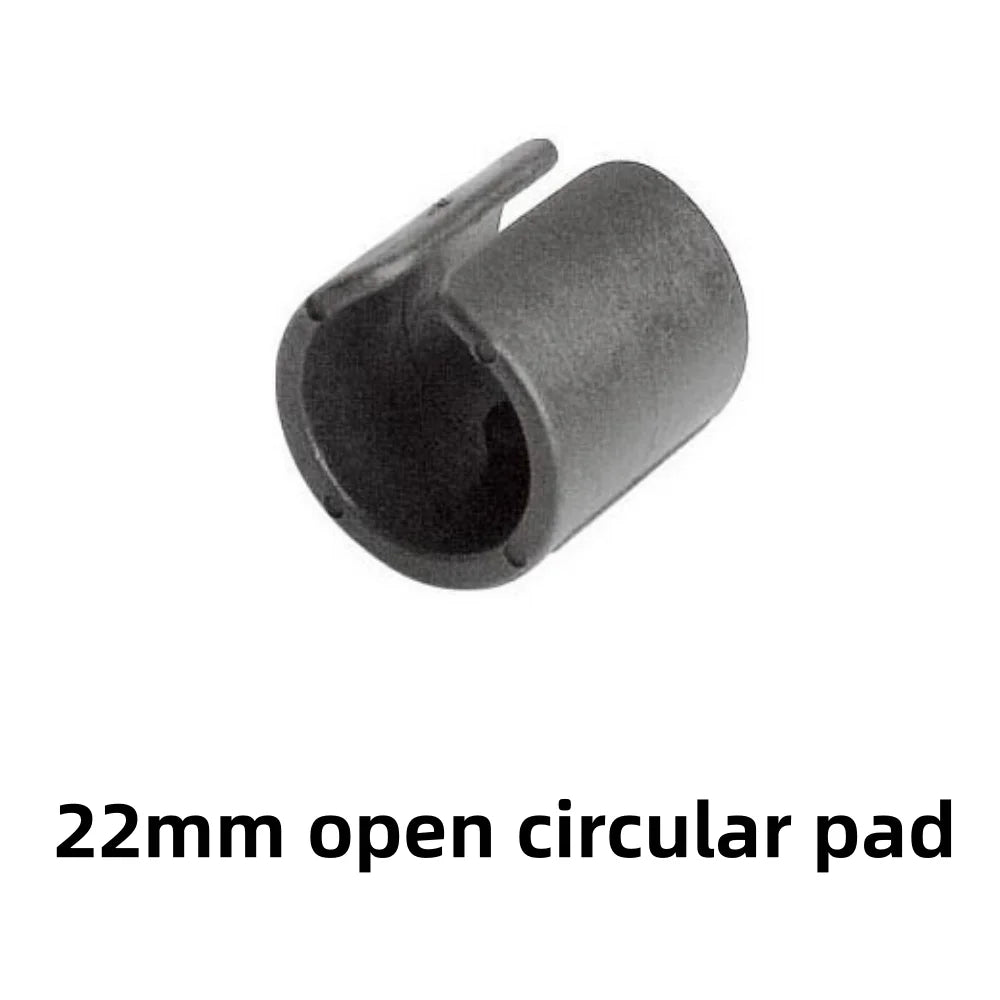 10/24PCS Plastic Opening U-shaped Foot Pad Cushion Table and Chair Furniture Anti Slip and Wear-resistant Foot Protection Cover Qme 22mm-circular 10pcs