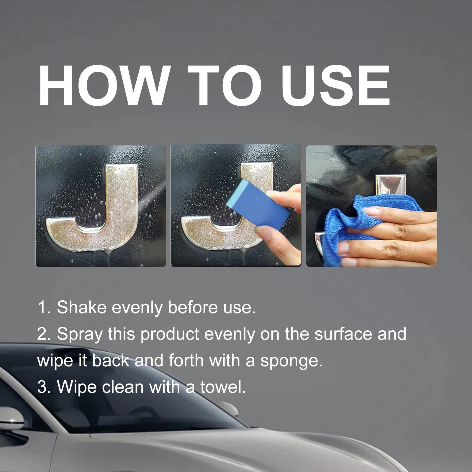 Homonth Automotive Multifunctional Rust Remover Suitable Oxidation Qme