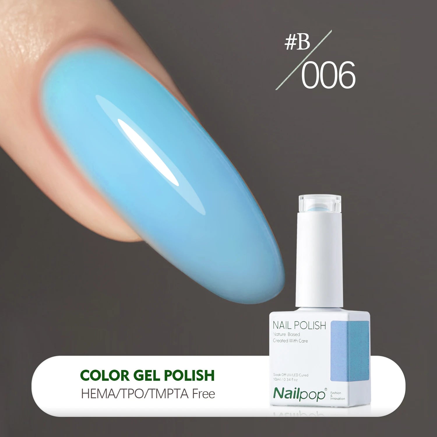Nailpop Summer Dopamine Gel Polish 20 Colors 8 12 Builder Nail Art Qme B-006 10ml