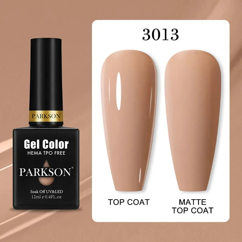 Parkson Colorful Nail Gel Polish Lacquer Soak Off UV LED Long Lasting