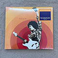 Classic Rock Live Edition Music CD Orange-Red Pop Art Guitarist Portrait Cover Legendary Stage Improvisational Track Collection Qme Live Edition