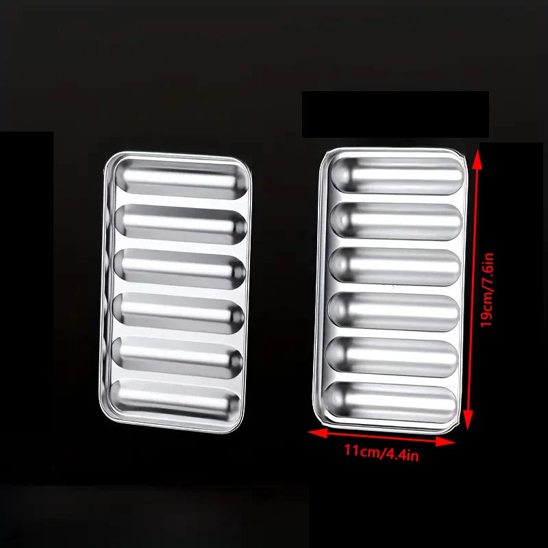 1 Sausage Maker Stainless Steel Mold DIY Dog Handmade Ham Mould Qme