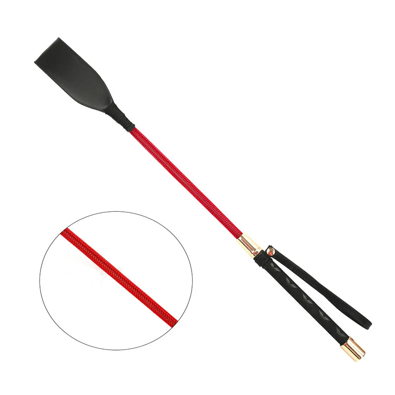Riding Crop Equestrian Training Lightweight PU Leather Outdoor Qme