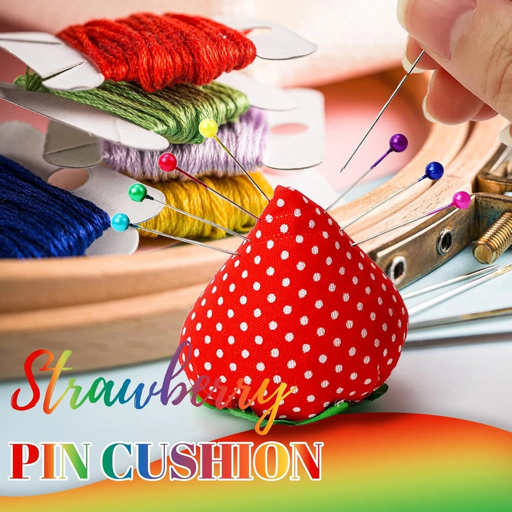 600pcs 38mm Head Sewing Pins, Colored Stainless Steel Pins, Used for Fabrics, Jewelry, and Sewing Projects Qme