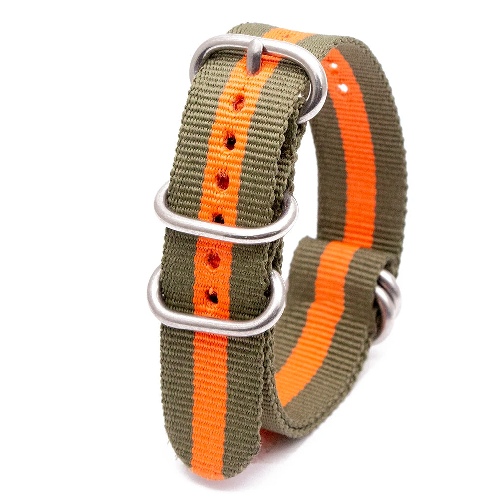Durable Nylon Watch Strap Army Sport Band 18 20 22 41 Colors