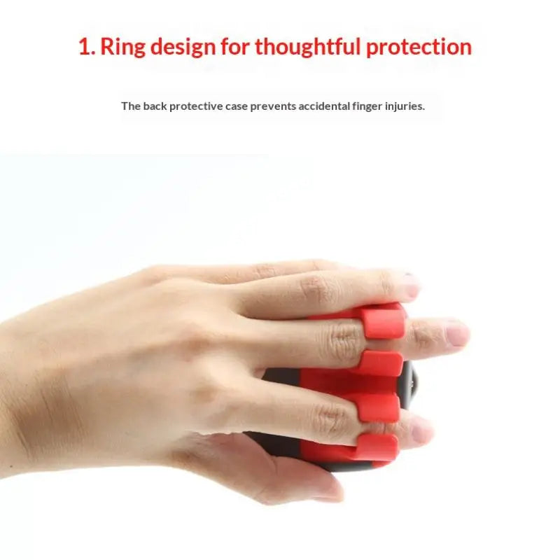 Vegetable Fruit Peeler Stainless Steel Handheld Swift Hand Palm Qme