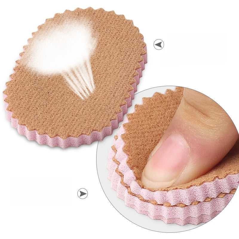 3/6/9/18/24 Corn Patches Latex Flannel Preventing Chafing Round Stickers Remove Feet Calluses Corn Patches Anti-Abrasion Patch Qme