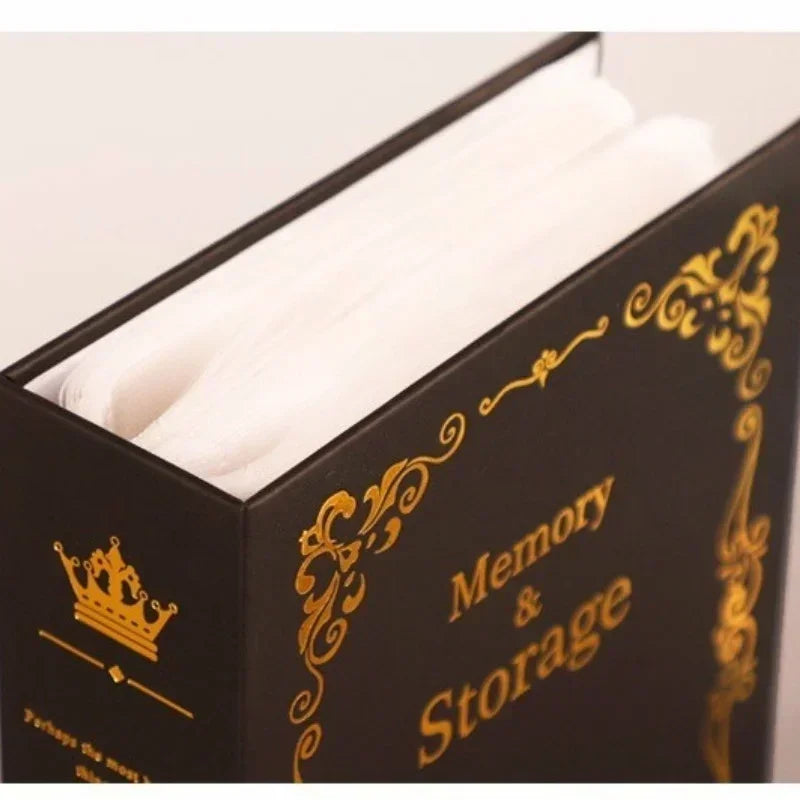 Commemorative Album 4D Printing Album Insert 6-inch 100 Plastic Children's Photo Hot Stamping Album Accessory Signature Book Qme