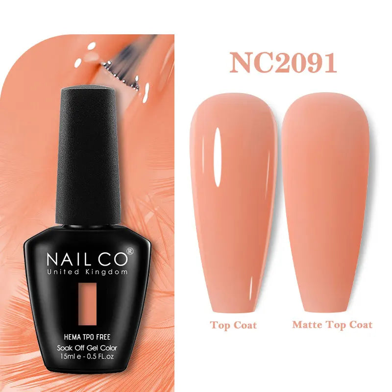 NAILCO Fresh Gel Nail Polish Nails Semi-permanent Varnish Hybrid