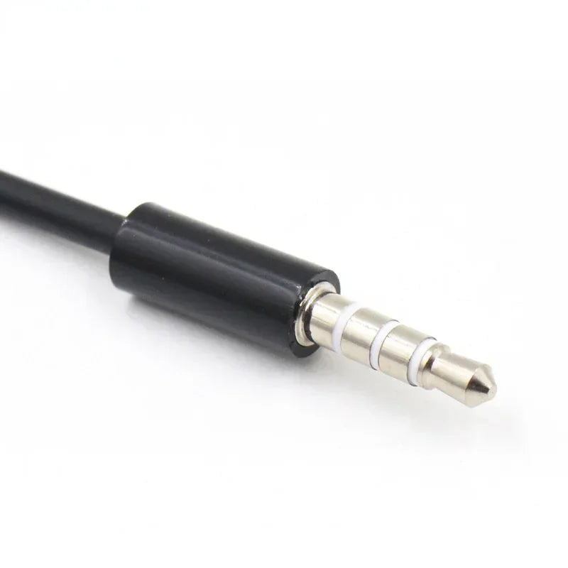1m Aux Audio Line 3.5mm Male To Cable Stereo Car Public Digital Cables Qme