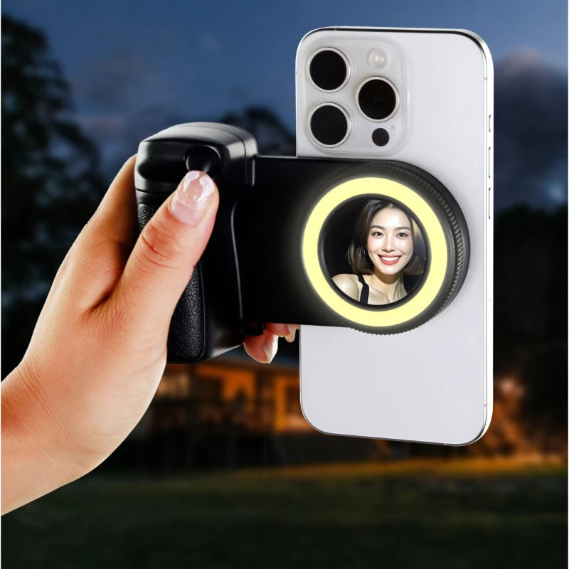 Portable Bluetooth Selfie Stick Wireless LED Ring Light&tripod Qme