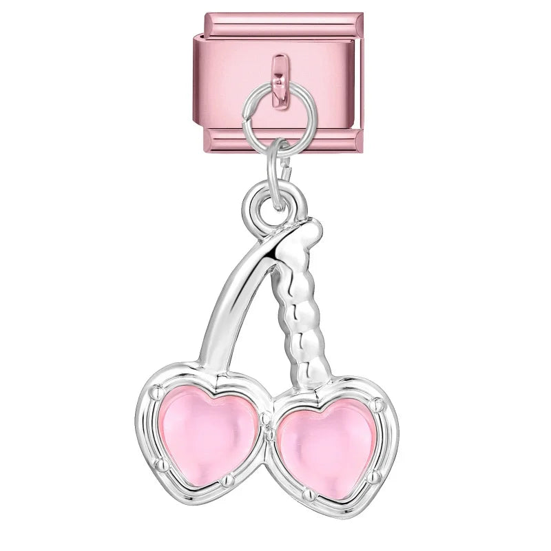 Wholesale Butterfly Bow Stars Love Heart Key Planet Shiny CZ Flower