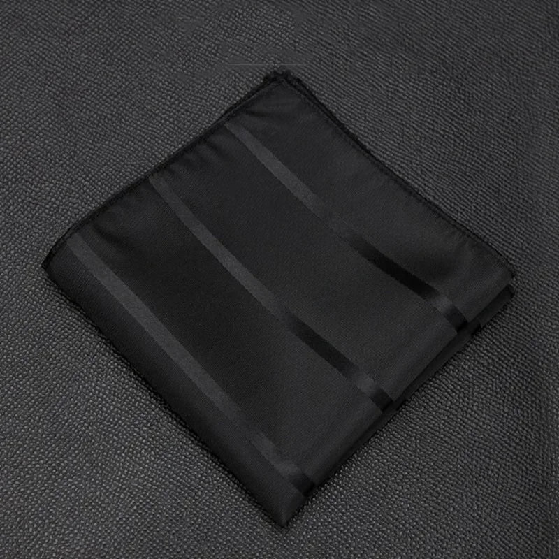 Men Pocket Square Suits Hanky Plaid Handkerchiefs Casual Suit