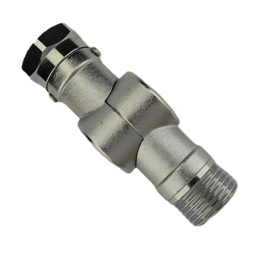 Water Hose Swivel 180 And 360 Degree Rotating Hose Adapter Adjustable Pipe Fittings For Pool Maintenance Driveway Washing Garden Qme