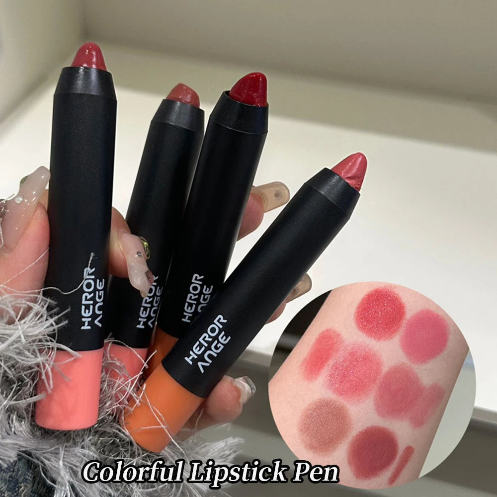 HERORANGE Lipstick Pen Moisturizing Long-lasting Outline Lip Line Qme