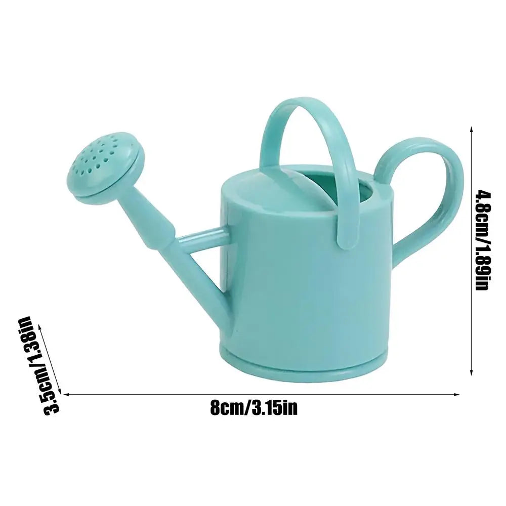 1pc Small Watering Can for Kids Small Rotation Indoor Watering Can Water Tool Kettle Pot for Flower Succulents Garden Qme Green