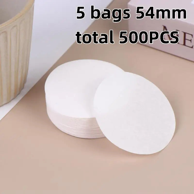 100 Coffee Paper Filter Puck Screen Portafilter Breville Barista 51 Qme 54mm 500pcs