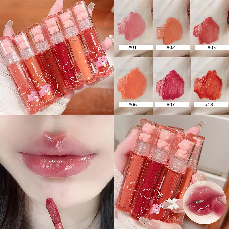 Colored Moisturizing Lip Oil Formula Lips Natural Makeup Effect Qme