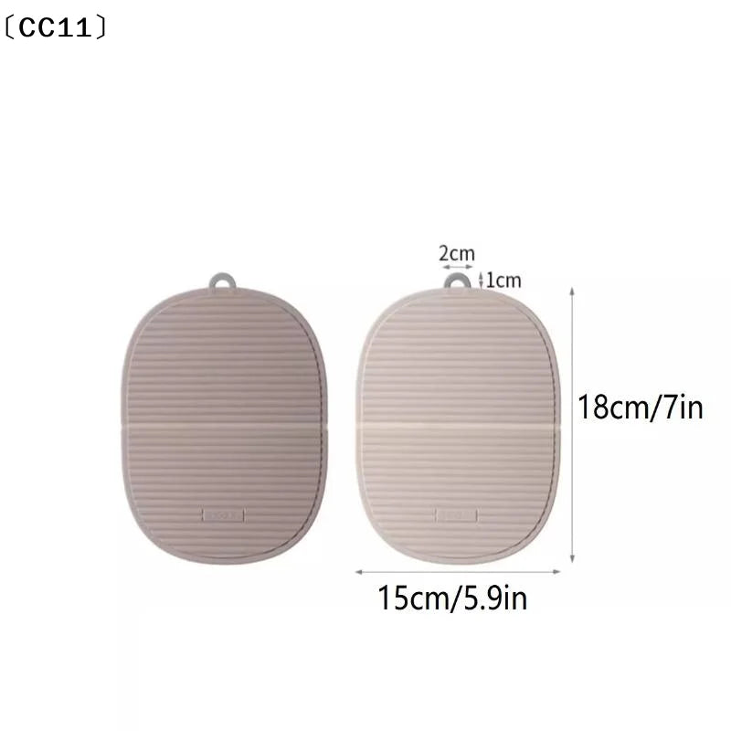 Silicone Trivet Mats Pot Holders Pots Pans Heat Resistant Counter Qme