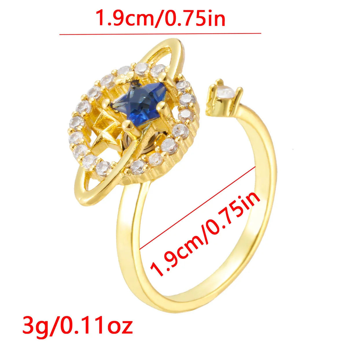 Luxury Rotating Anxiety Animal Rings for Women Spinner Fidgets Cute Flower Heart Dragonfly Anti Stress Ring Wedding Jewelry Qme 16 resizable