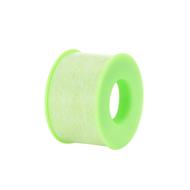 Silicone Gel Eyelash Tape Breathable Sensitive Resistant Under Eye Pad Patches Non-Woven Micropore Tape Lashes Extension Supplie Qme green large