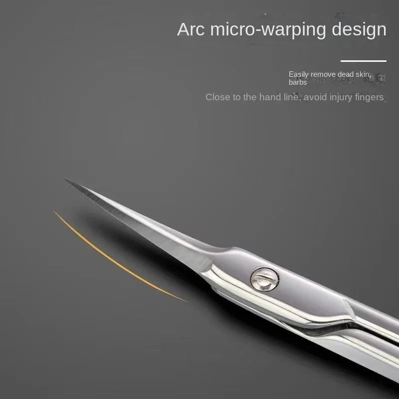 Cuticle Scissors Professional Manicure Small Dead Skin Remover Nails Qme
