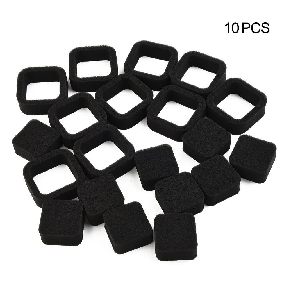 10Pcs Air Filters For TH23D For Para 11010-2530 Trimmer Parts Filter Garden Power Tool Accessories Black String Trimmer Replace Qme Default Title