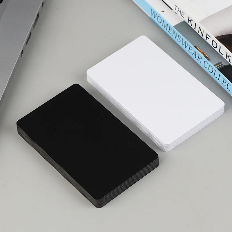 5 NFC215 Black White Cards Rewritable NFC NT-AG215 PVC Blank Easy Qme