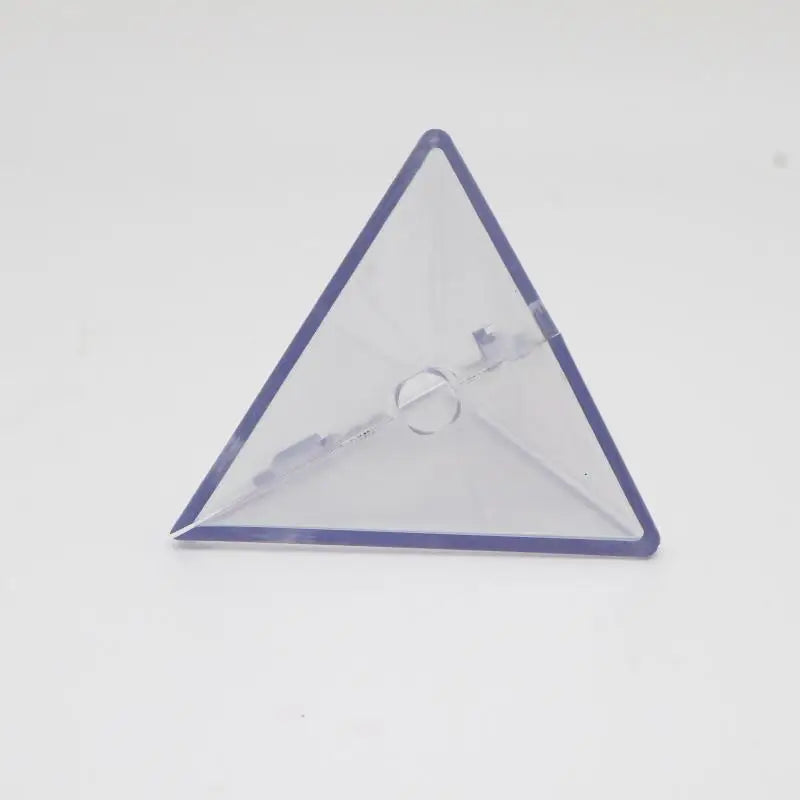 Mini Cube Triangle Fruit Shaping Mold Reusable Transparent Plastic Qme A