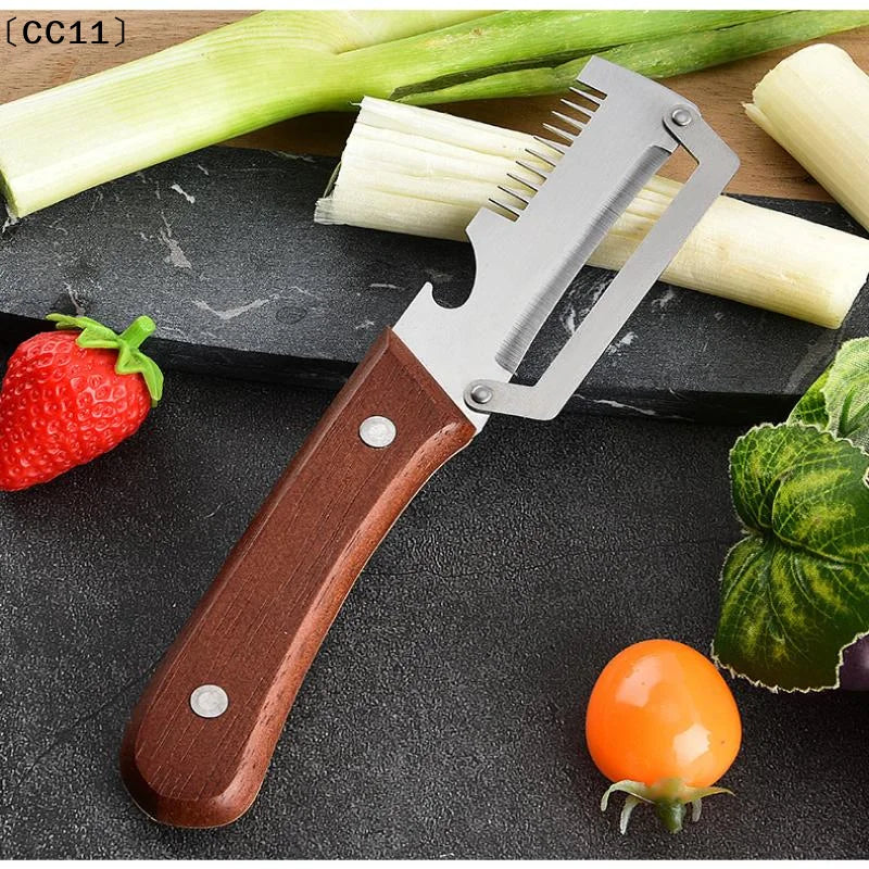 Kitchen Peeler Stainless Steel Vegetable Plastic Handle Peeling Qme