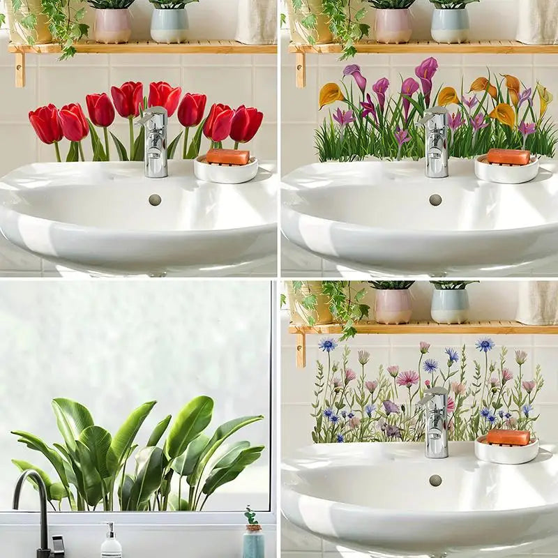 Self-adhesive Removable Waterproof Backsplash Decoration Home Decor Qme