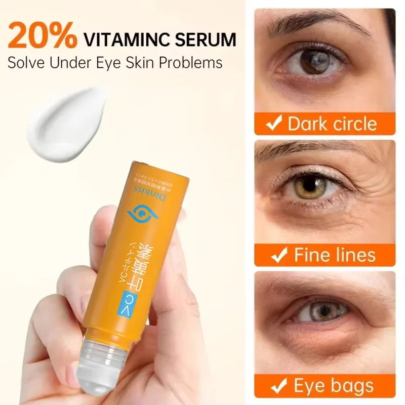 Reduce Dark Circle Eye Serum Oil Retinol Faded Wrinkle Firming Skin Reduce Eye Bag Fade Fine Line Whitening Brighten Eye Care Qme
