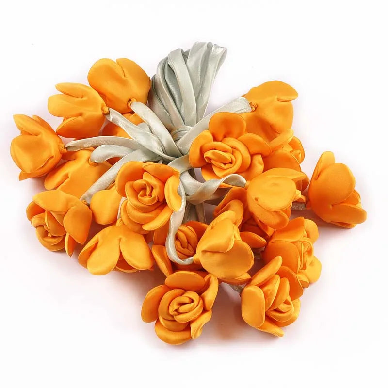 2pcs Length 44cm Rose Hairband Female Pony Edge Clip Line Ribbon Personalized Decorative Accessories Double Ponytail cp3827 Qme 2pcs cp3827-10