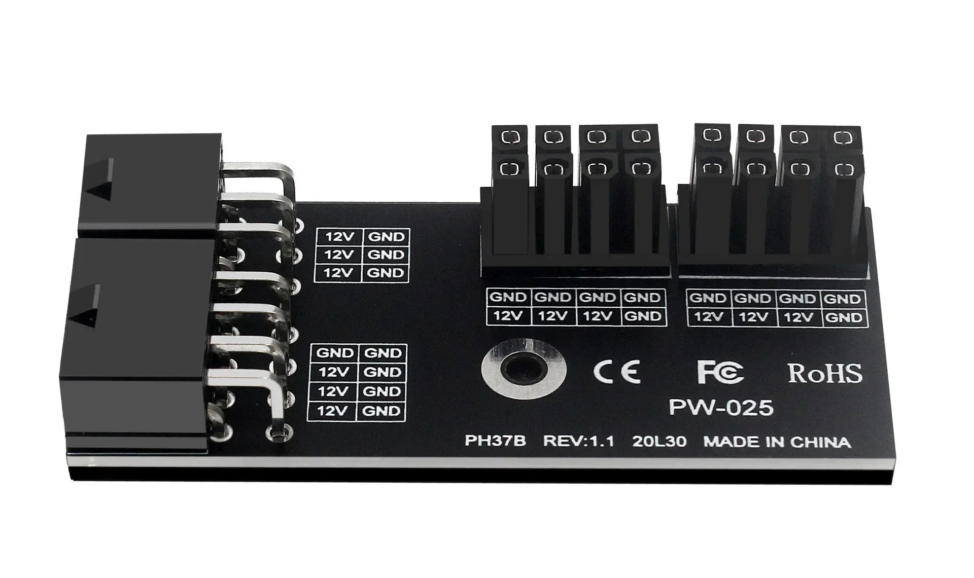 8+8 Power Steering Connector, 6+8P Power Supply Adapter Board, Image Card, N Card, A Card, Power Supply Adapter, PH37A Qme PH37B